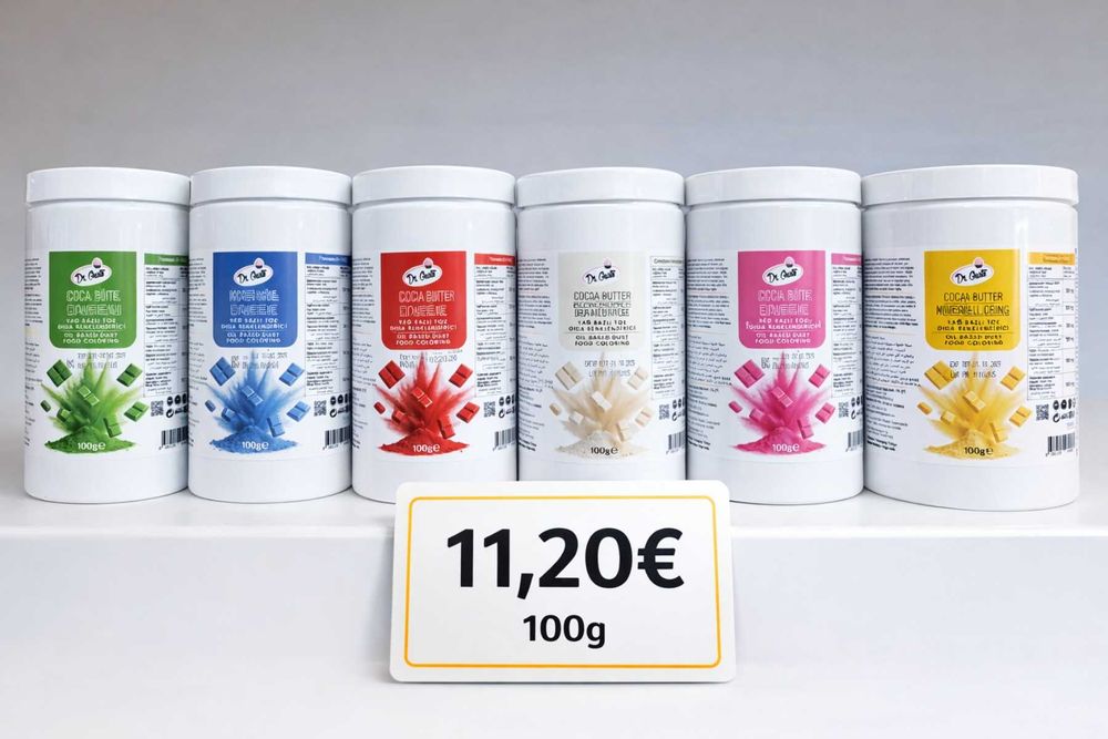 Хранителни Бои за торти и сладкиши,Гел,Течни,Прахови.