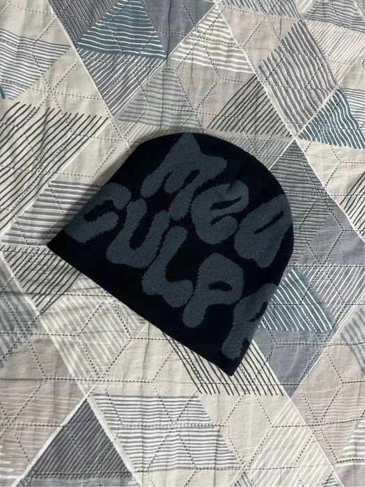 Шапка Mea Culpa серого цвета