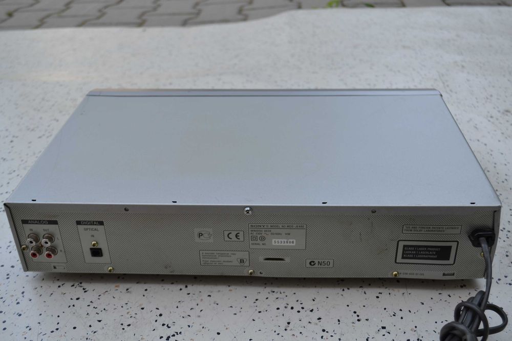 Minidisc Sony MDS-JE 480