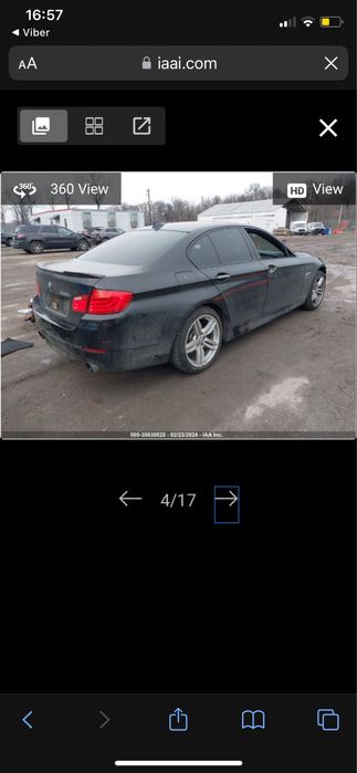 F10 535i на части