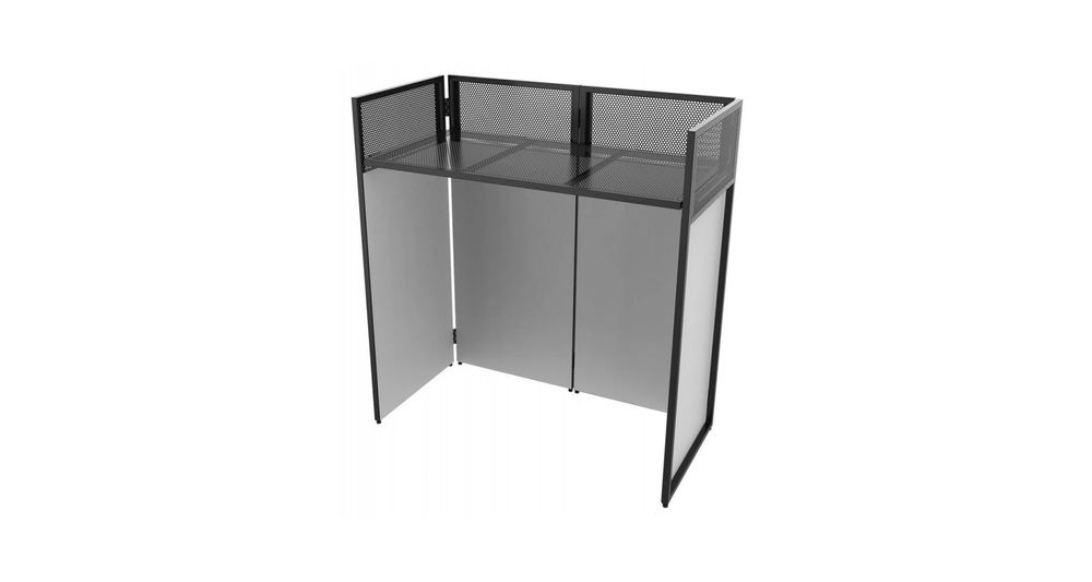 DB4 PRO Cabina pupitru DJ profesionala, pliabila, 4 ecrane, Vonyx