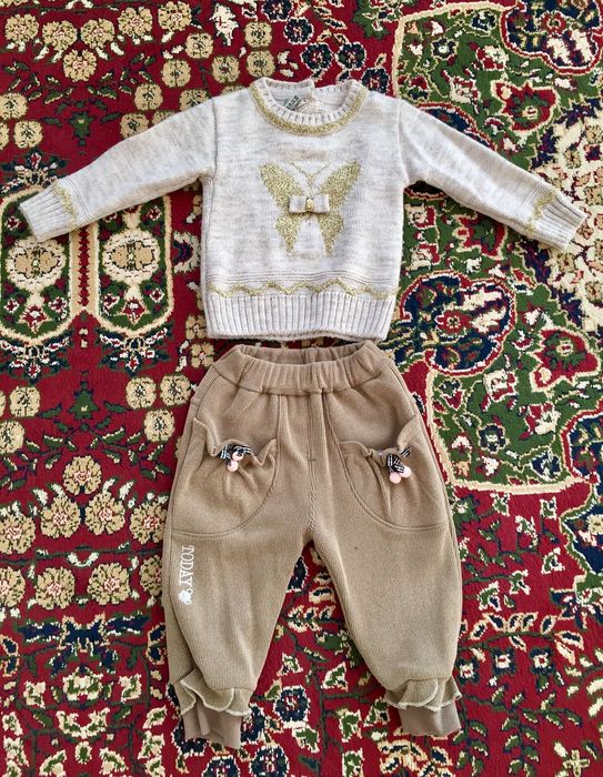 Зимная двойка для девочек и для мальчиков