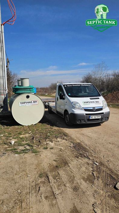 Fosa Septica 6000L cu 3 Camere - GARANTIE 20 ANI! KIT Drenaj INCLUS!