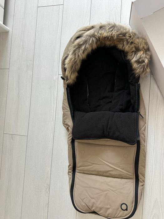 Footmuff зимно бебешко чувалче ANEX цвят кафяв, без забележка