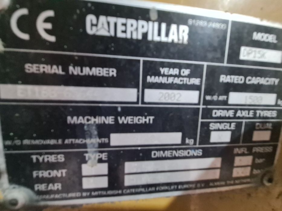 Stivuitor Caterpillar de 3,3 tone