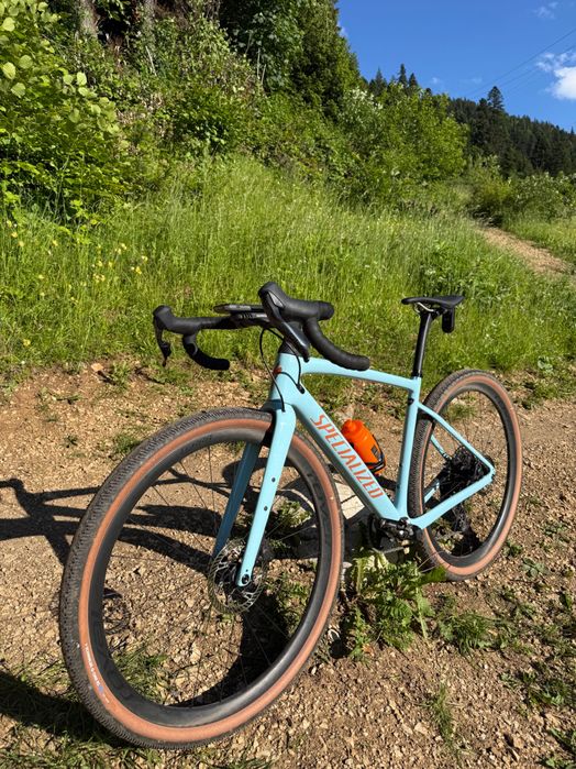 Bicicleta gravel Specialized Diverge Expert cu upgrade