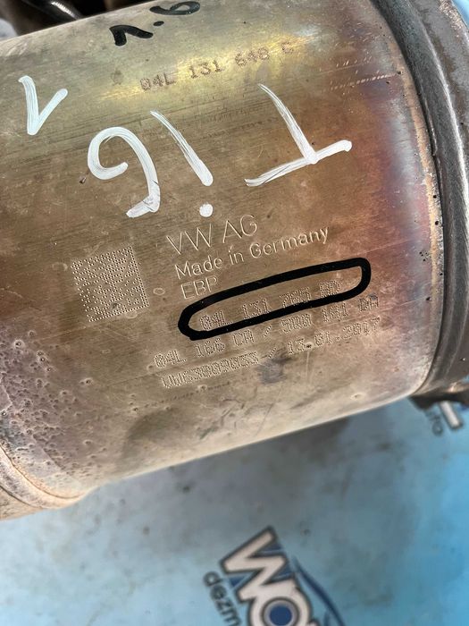 Filtru Particule Volkswagen Tiguan 1.6D 04l131765bd