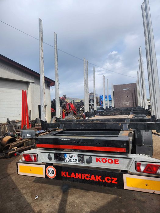 Semiremorca transport lemn sau multe piese din dezmembrări