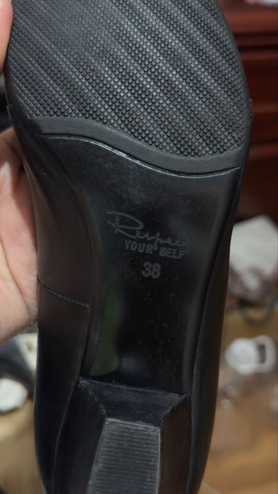 Туфли черные натуральная кожа