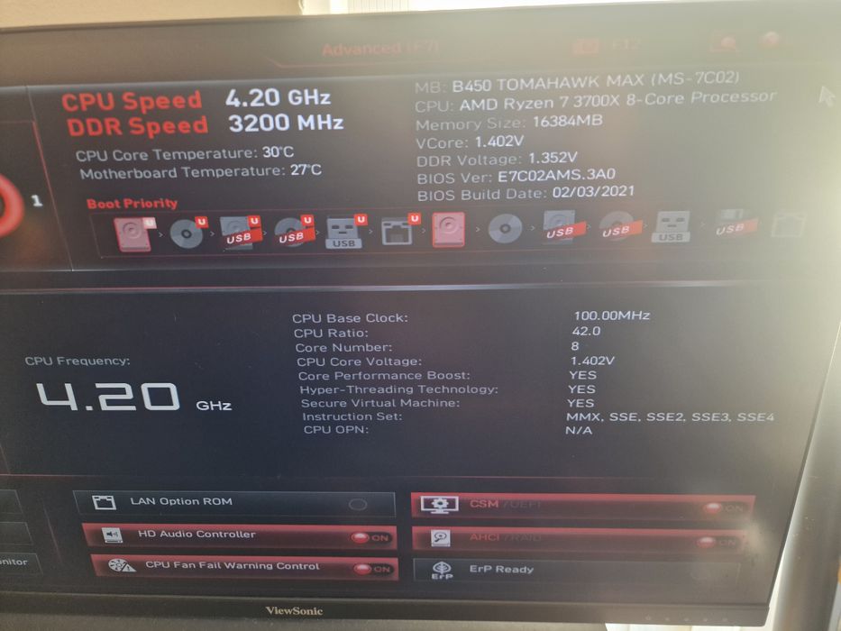 Gaming PC | Ryzen 7 3700X | GTX 1060 6GB | 16GB RAM | 2×256GB SSD + 1TB HDD | RGB Case