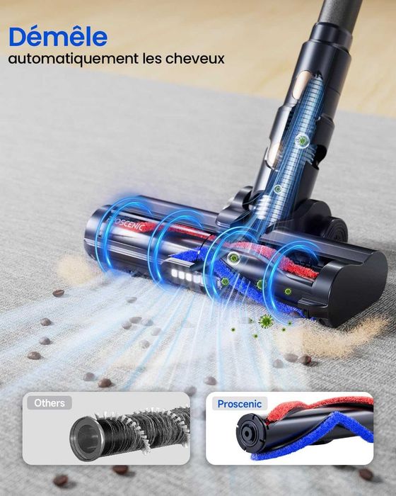 Aspirator vertical fără fir Proscenic P11 Lite