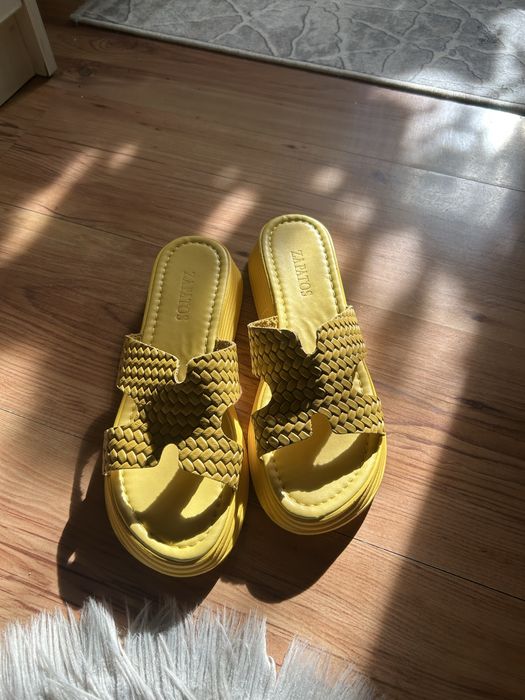 Летни чехли/обувки от естествена кожа