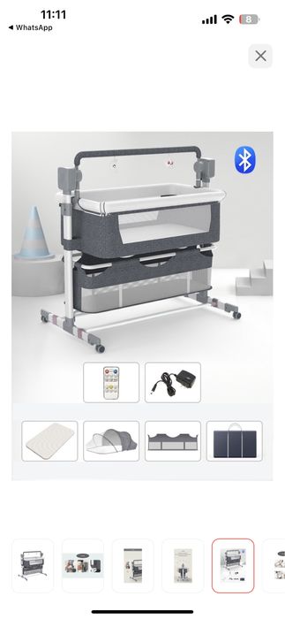 Детский манеж кровать