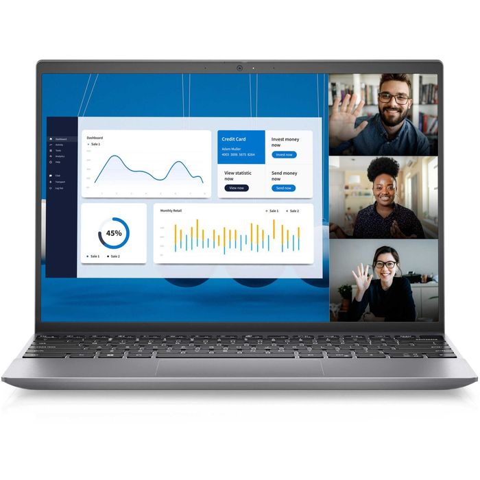 Dell Vostro 5320 13.3" 2K i7-1260P 16RAM 512SSD Перфектен! Гаранция!