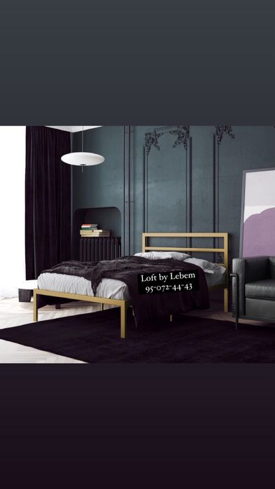 Loft krovat krovatlar metall krovatlar Бир кишилик кроват кроватлар
