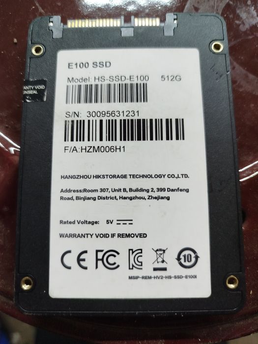 Ssd hikvision 512gb