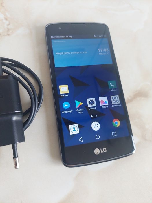 Vând LG K8 4G impecabil [codat orange] + încărcător //poze reale