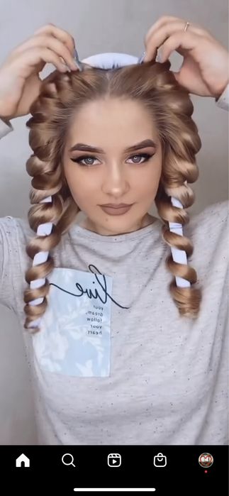 Волосы накладные новые