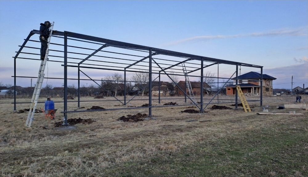 Hala metalica din stoc 8x15x4m