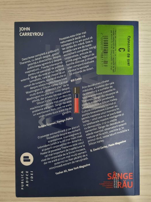 Sange rau - carte