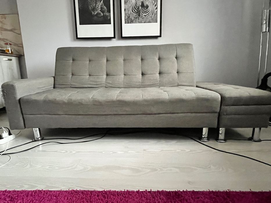 Canapea extensibila cu ladă depozitare