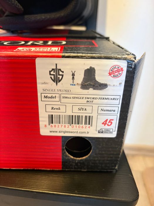 Bocanci tactici Single Sword, noi, nepurtați