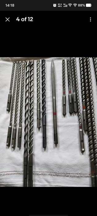 Хилти SDS +  свредла за бетон