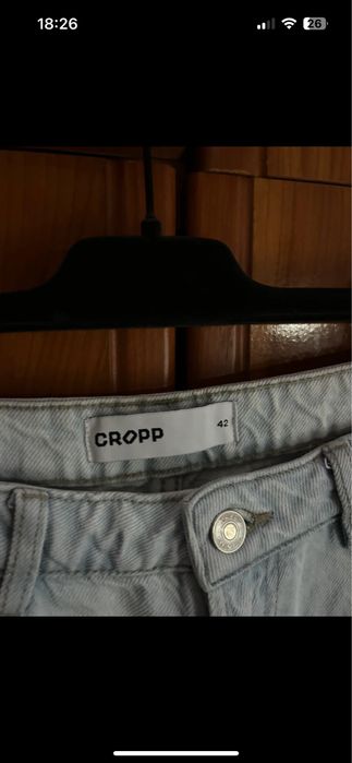 Blugi mom fit albaștri