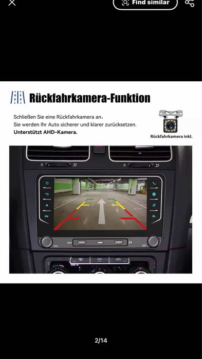 Carplay vw golf 5 caddy touran golf 6 bora passat polo