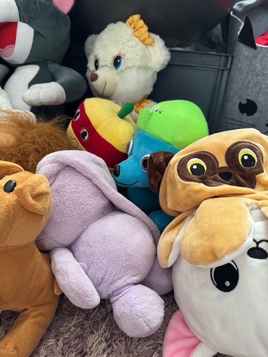 Плюшени играчки общо 19бр.