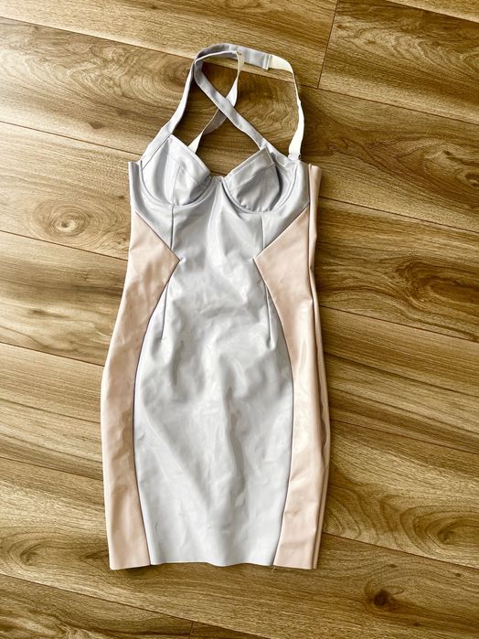 Rochie mov din latex,  OhPolly