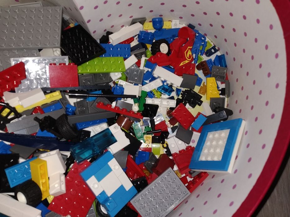 Много Лего кубиков