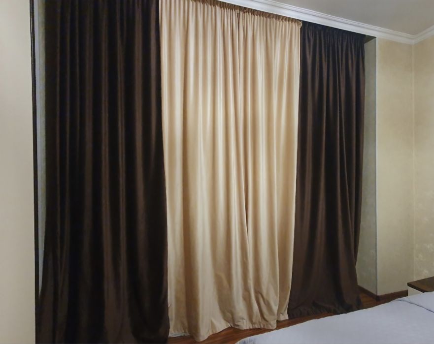 Продам шторы 500×270, велюр.