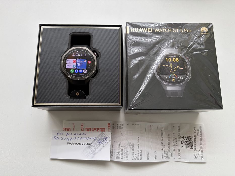 Huawei Watch GT 5 Pro Black 46mm с Гаранция Изгодно!!