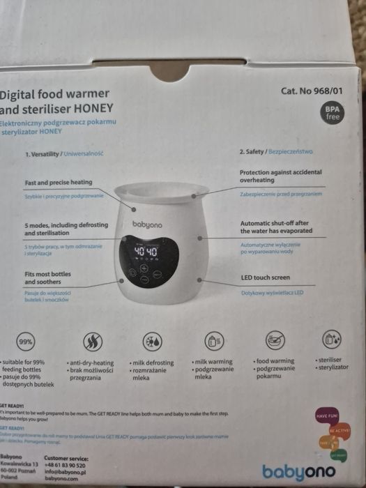 Babyono Incalzitor si sterilizator de biberoane