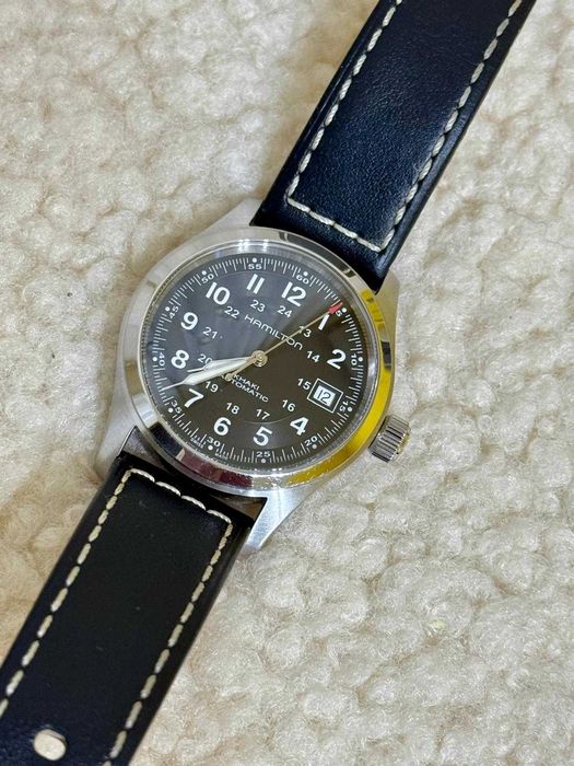 HAMILTON Khaki field, automatic, 38 mm, ca nou, cutie si acte complete