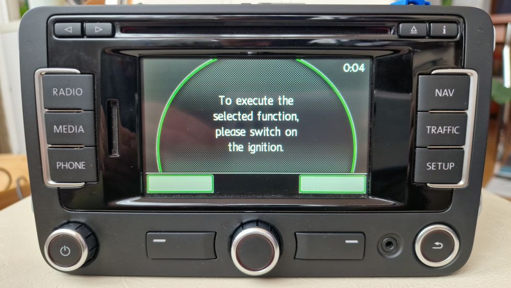 VW RNS 315 Bluetooth  + Harti Full + Cod Pin + Antena GPS !