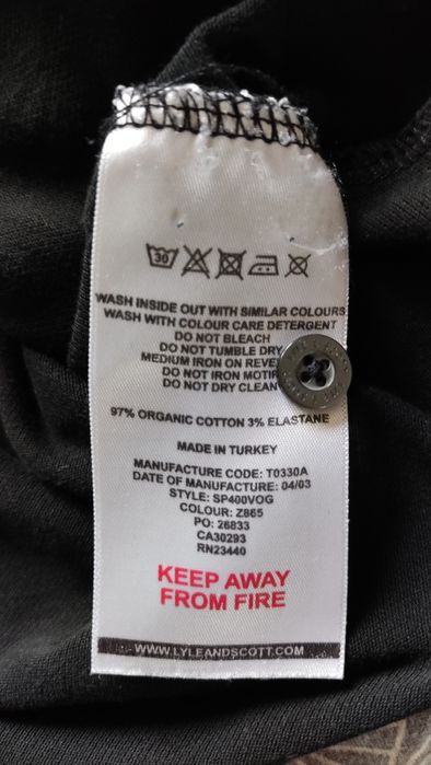 Lyle & Scott тениска с яка