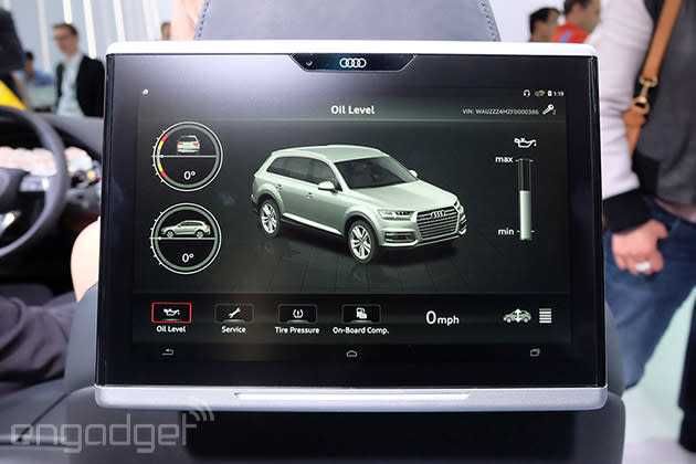 Audi Tablet (SDIS) cu Android 5, pentru Rear Seat Entertainment