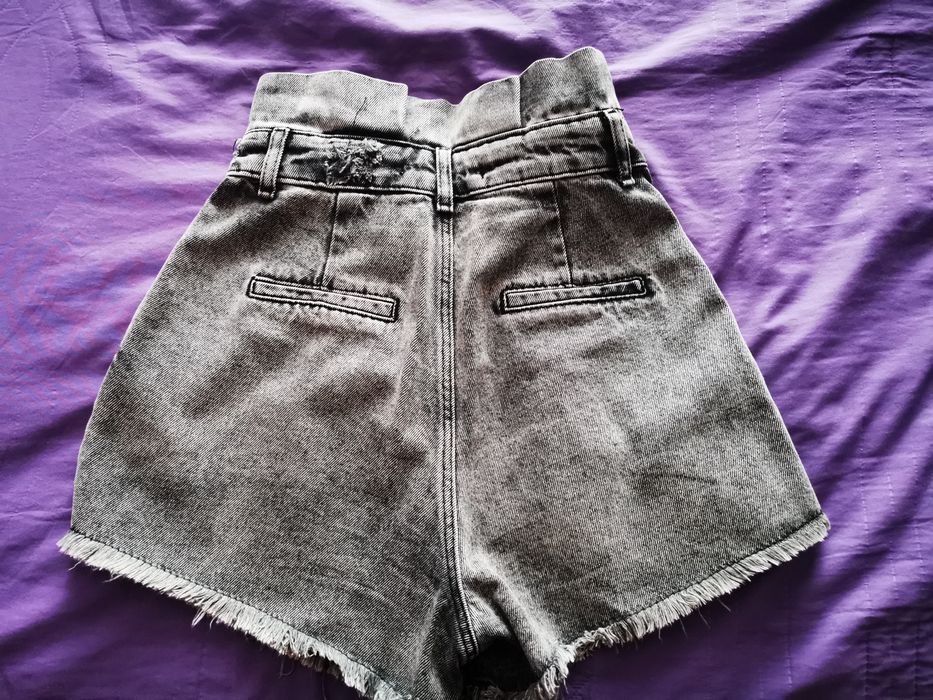 Сив дънков комплект