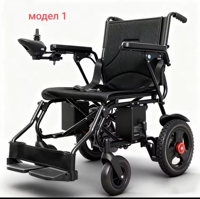 количка с електрически мотори  за трудноподвижни