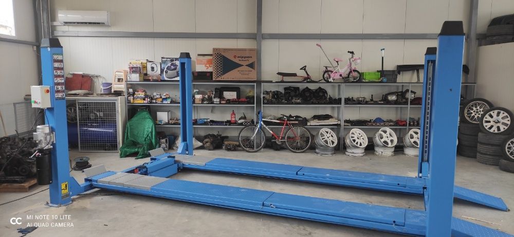 Четириколонен Подемник 5.5т БЕЗПЛАТНА ДОСТАВКА за София, Пловдив и