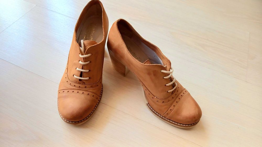 Pantofi/botine artizanale damă, din piele naturală, made in Italy