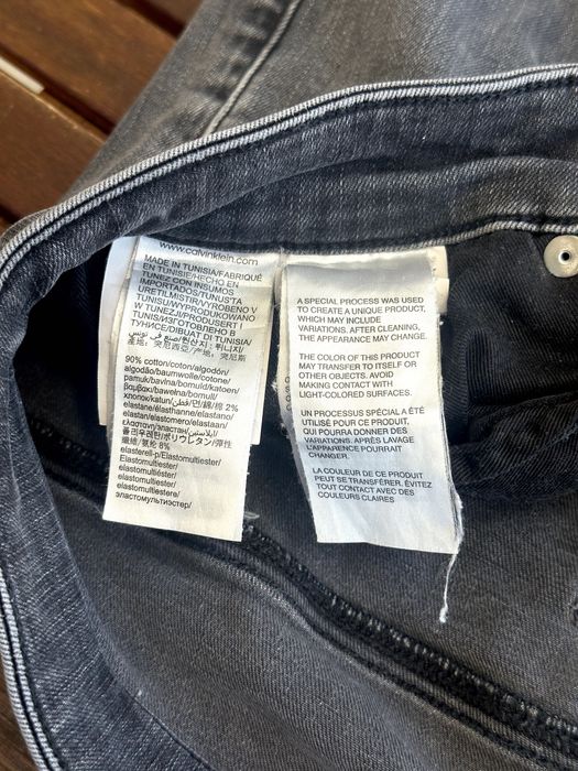 Мъжки дънки Calvin Klein - размер W34 / L34 (Skinny Fit), Отлично състояние