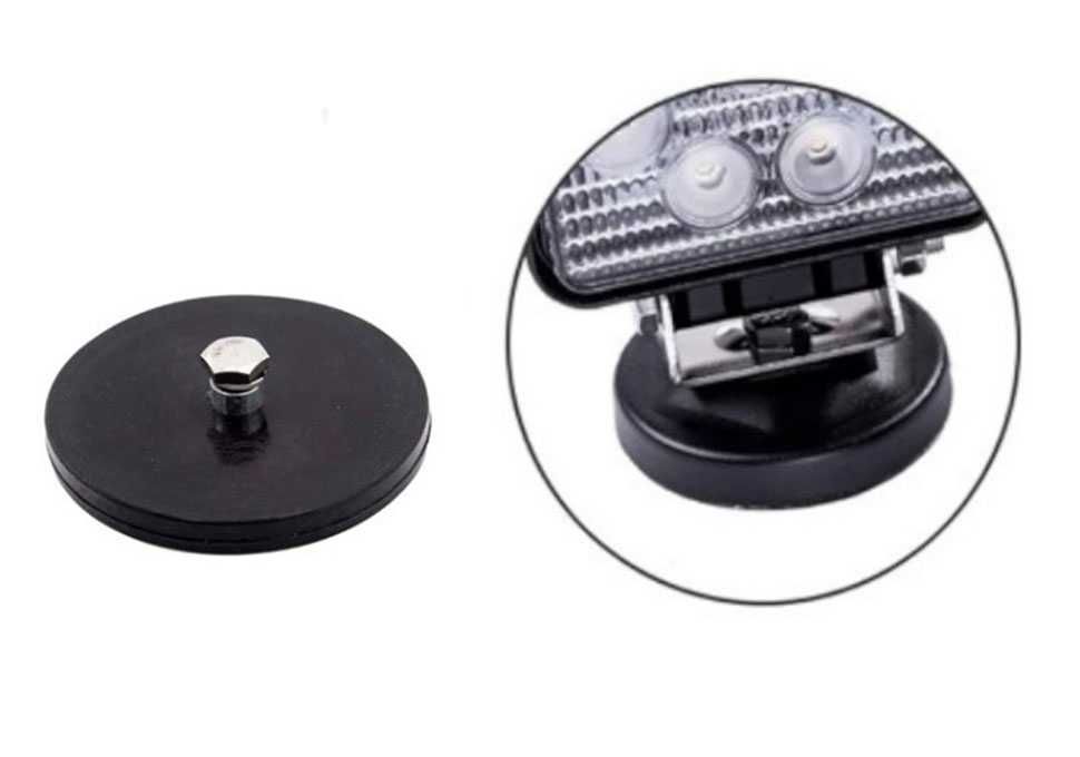 Магнитна стойка за LED барове, фарове, 88 мм