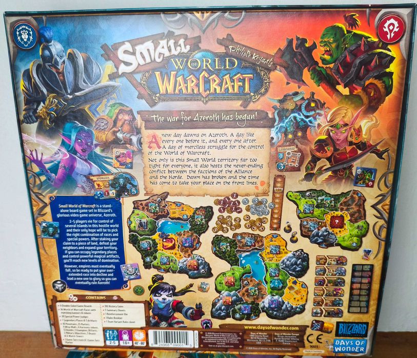 Настолна игра Small World of Warcraft (английско издание)