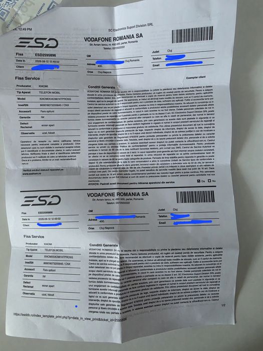 Vand Xiaomi 14T Pro 512GB Titan Black