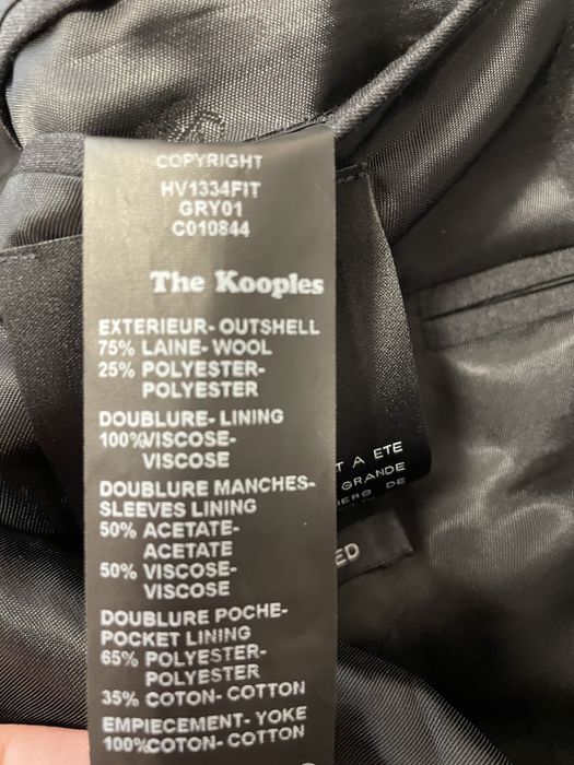 Sacou barbatesc The Kooples 75% lana