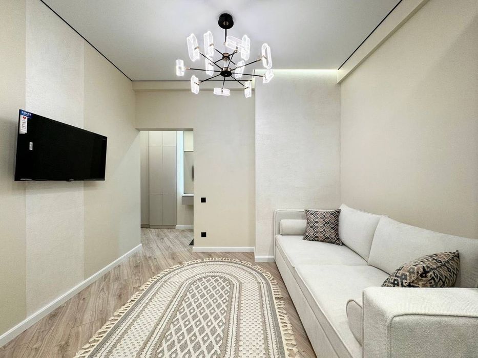 2-комнатная 46 м² — ЖК Mirabad City, Нукусская, Посольство России