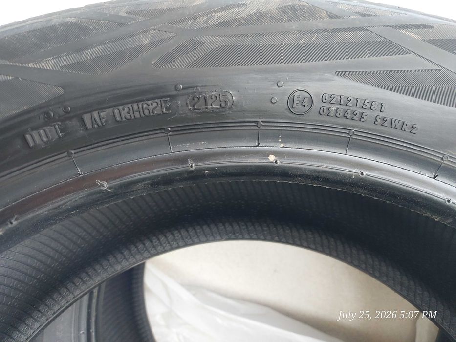 Vand anvelopa vara Continental EcoContact 6 235/55 R18 V XL folosita 1000km